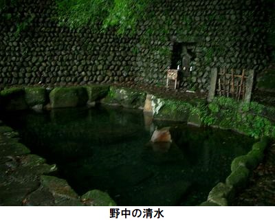 野中の清水