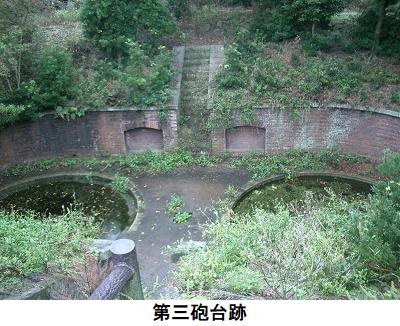 第三砲台跡